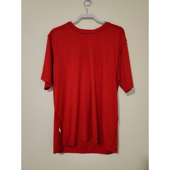 Washington NATS Mens T-Shirt MAX SCHERZER #31 Size XL Red Short Sleeve Baseball - Picture 5 of 7